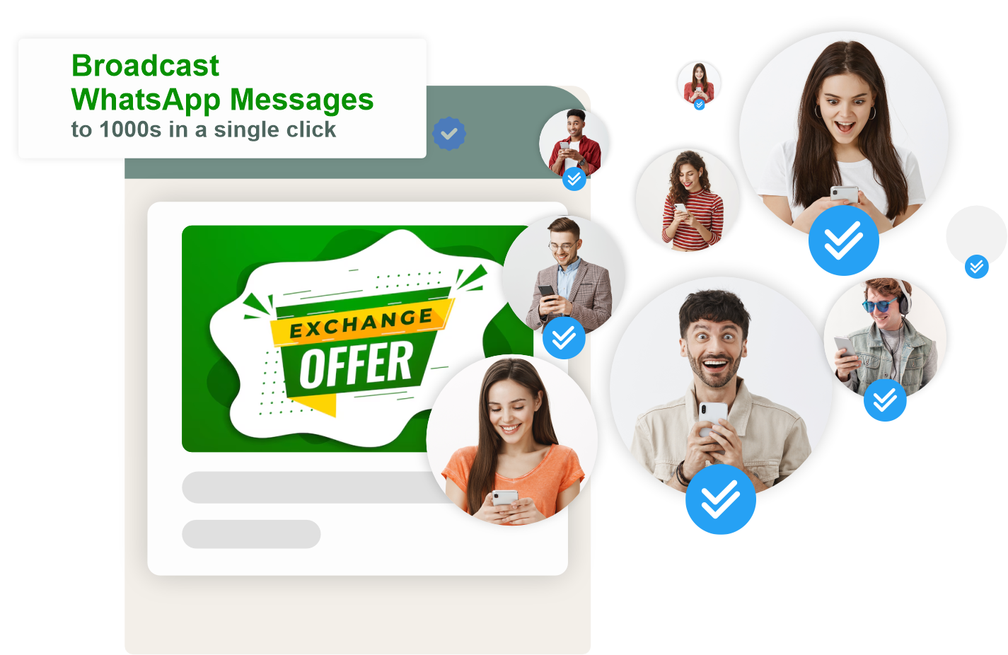 Broadcast message campaign